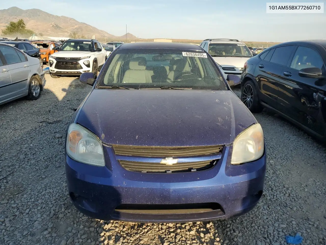 2007 Chevrolet Cobalt Ss VIN: 1G1AM55BX77260710 Lot: 62638495