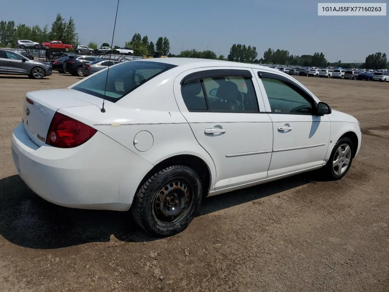 2007 Chevrolet Cobalt Ls VIN: 1G1AJ55FX77160263 Lot: 63194195