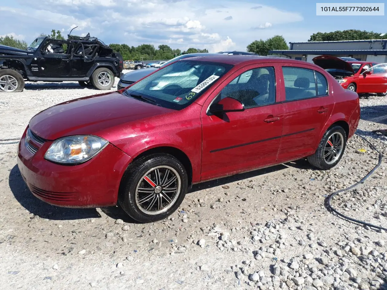 2007 Chevrolet Cobalt Lt VIN: 1G1AL55F777302644 Lot: 63386135