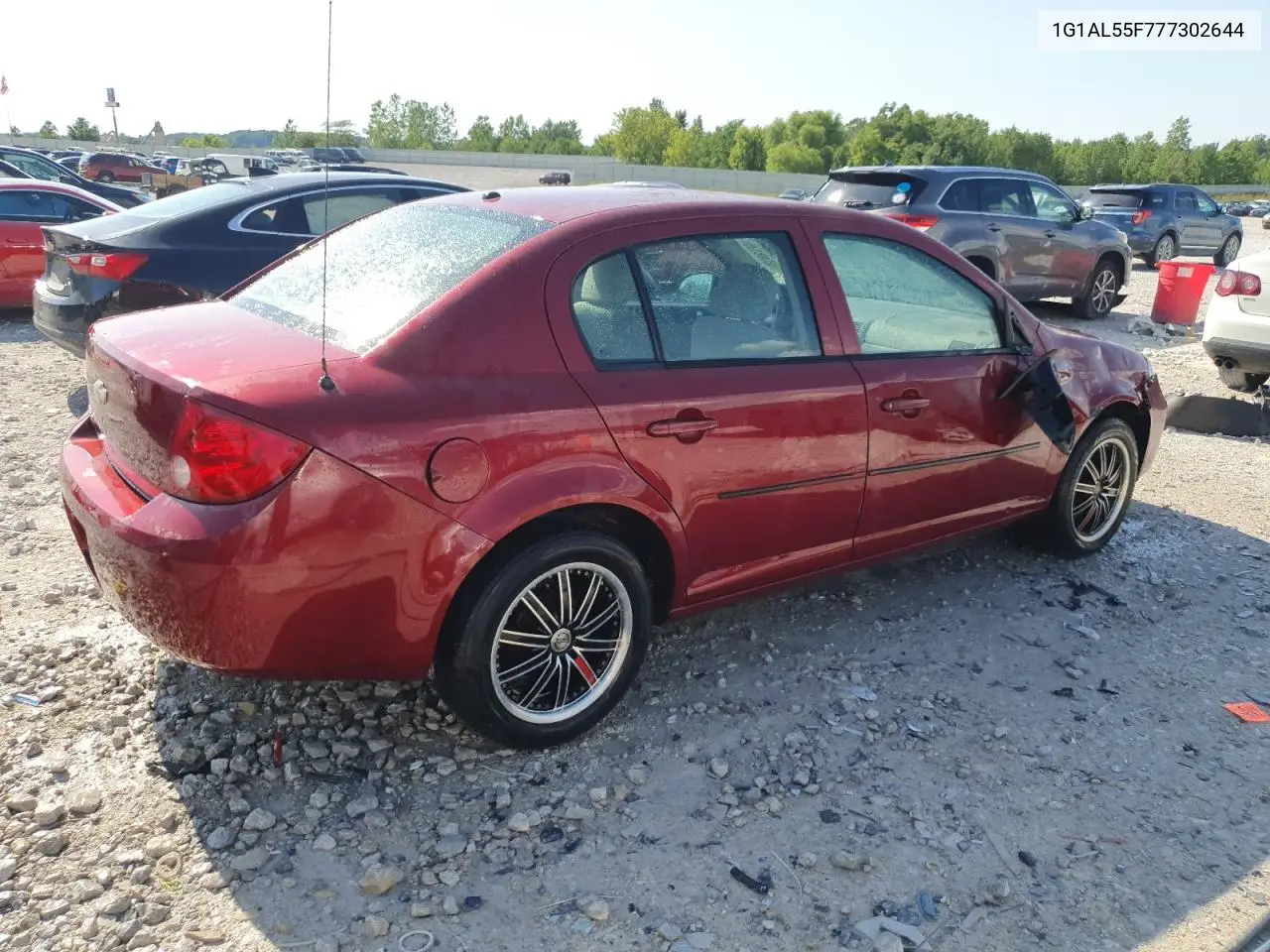 2007 Chevrolet Cobalt Lt VIN: 1G1AL55F777302644 Lot: 63386135