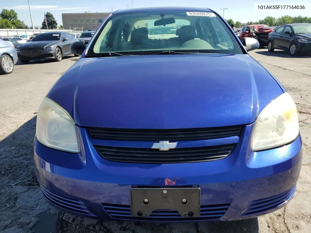 2007 Chevrolet Cobalt Ls VIN: 1G1AK55F177164036 Lot: 63526075