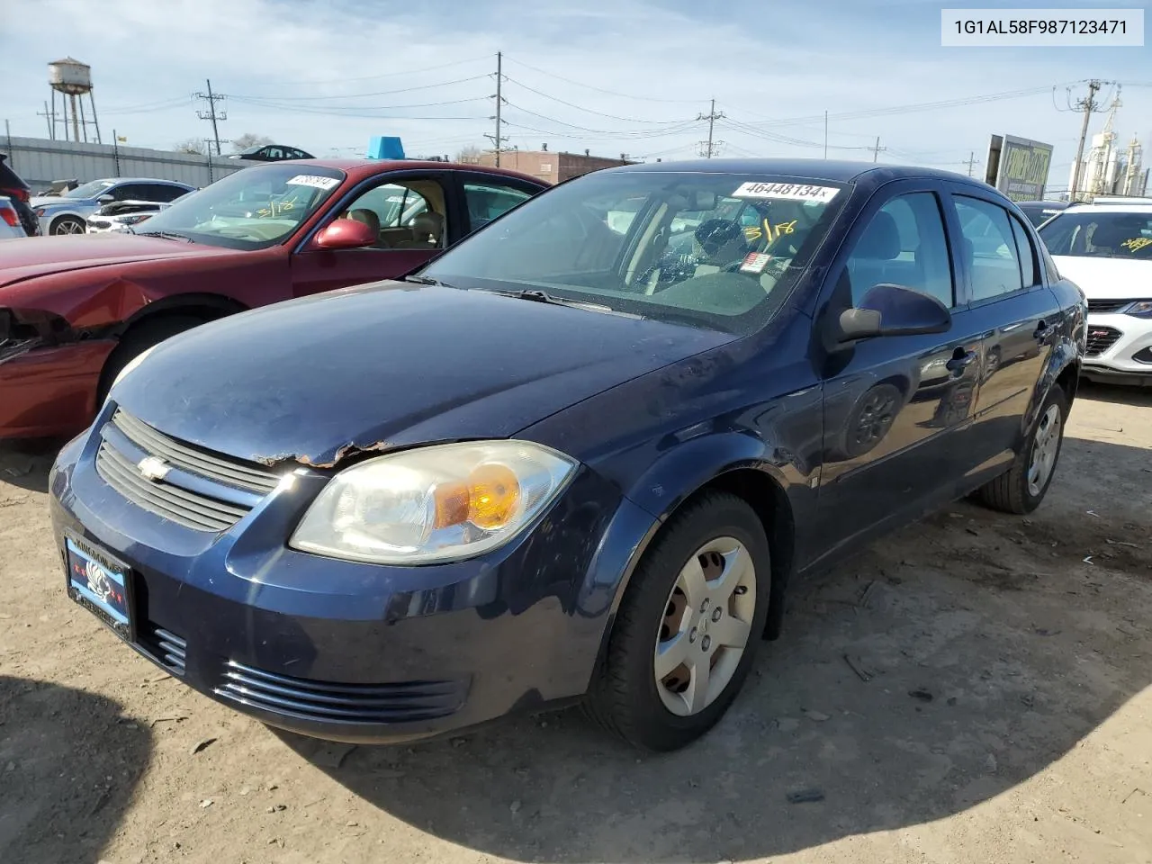 2008 Chevrolet Cobalt Lt VIN: 1G1AL58F987123471 Lot: 46448134