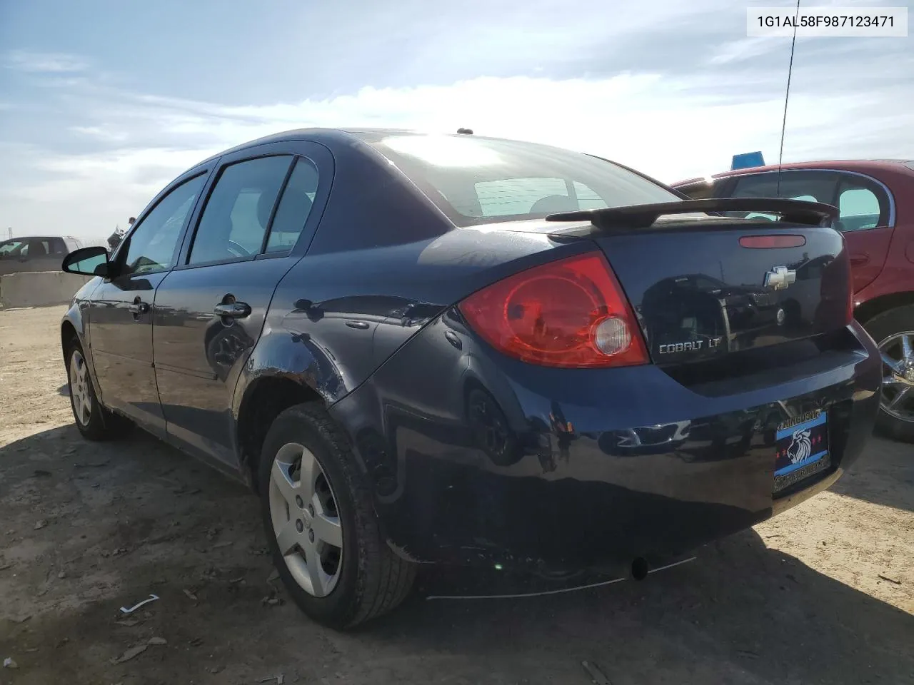 2008 Chevrolet Cobalt Lt VIN: 1G1AL58F987123471 Lot: 46448134