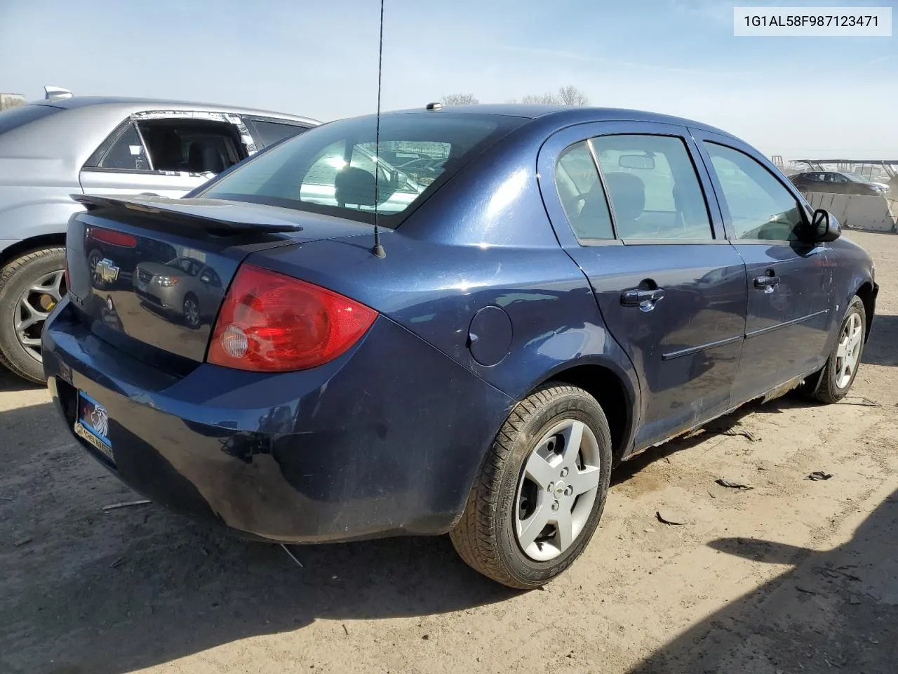 2008 Chevrolet Cobalt Lt VIN: 1G1AL58F987123471 Lot: 46448134