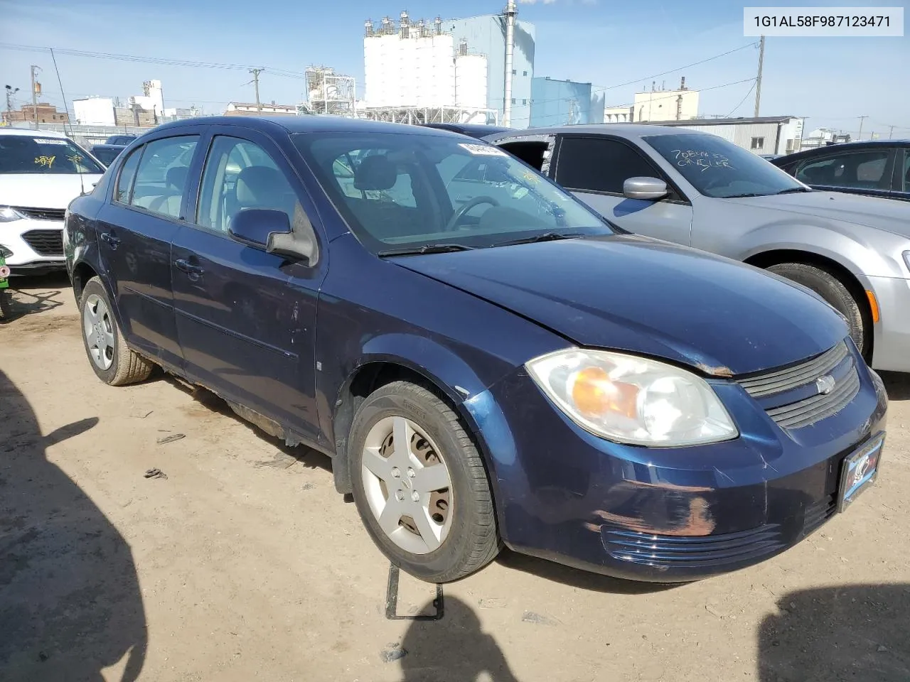 2008 Chevrolet Cobalt Lt VIN: 1G1AL58F987123471 Lot: 46448134