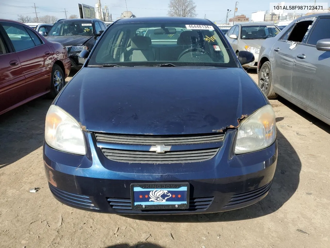 2008 Chevrolet Cobalt Lt VIN: 1G1AL58F987123471 Lot: 46448134