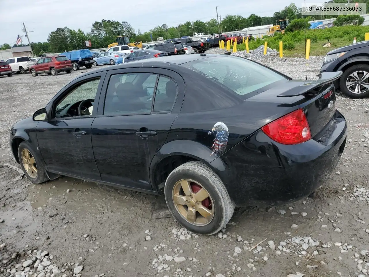 2008 Chevrolet Cobalt Ls VIN: 1G1AK58F687336073 Lot: 55754825