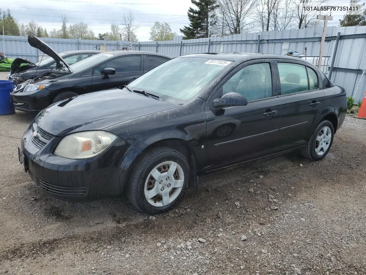 2008 Chevrolet Cobalt Lt VIN: 1G1AL55F787351411 Lot: 56177825