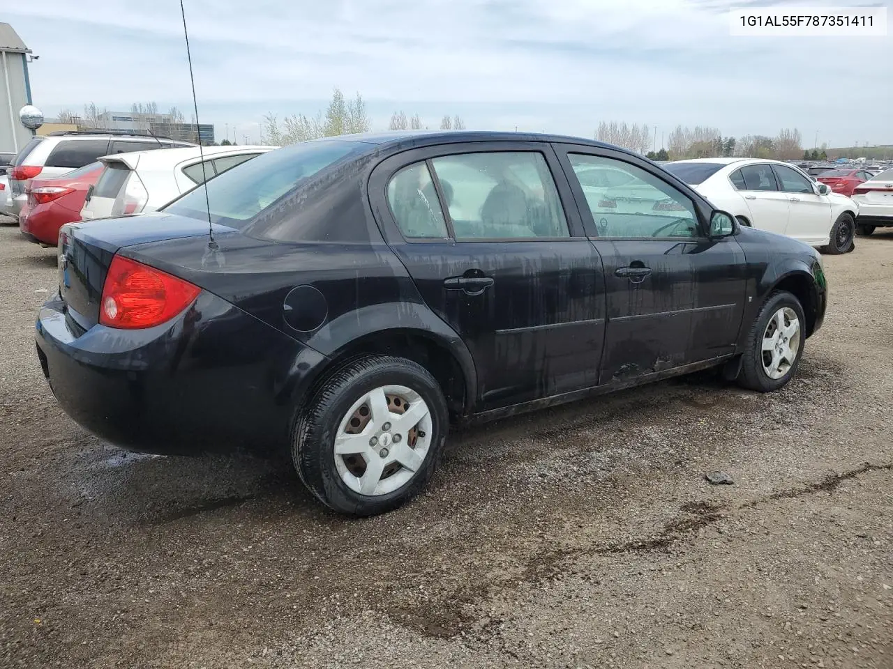 2008 Chevrolet Cobalt Lt VIN: 1G1AL55F787351411 Lot: 56177825