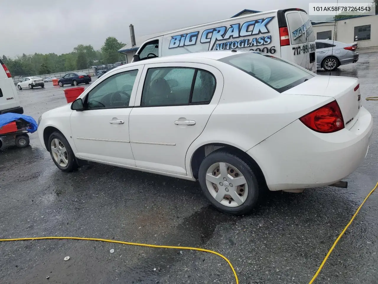 2008 Chevrolet Cobalt Ls VIN: 1G1AK58F787264543 Lot: 56537055