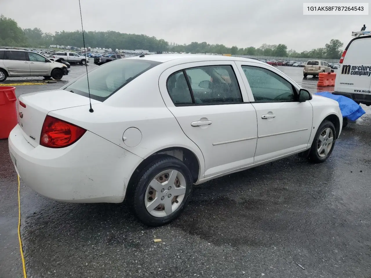2008 Chevrolet Cobalt Ls VIN: 1G1AK58F787264543 Lot: 56537055