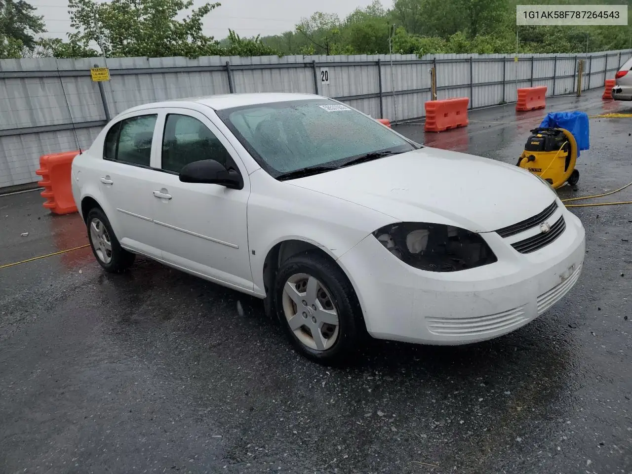 2008 Chevrolet Cobalt Ls VIN: 1G1AK58F787264543 Lot: 56537055