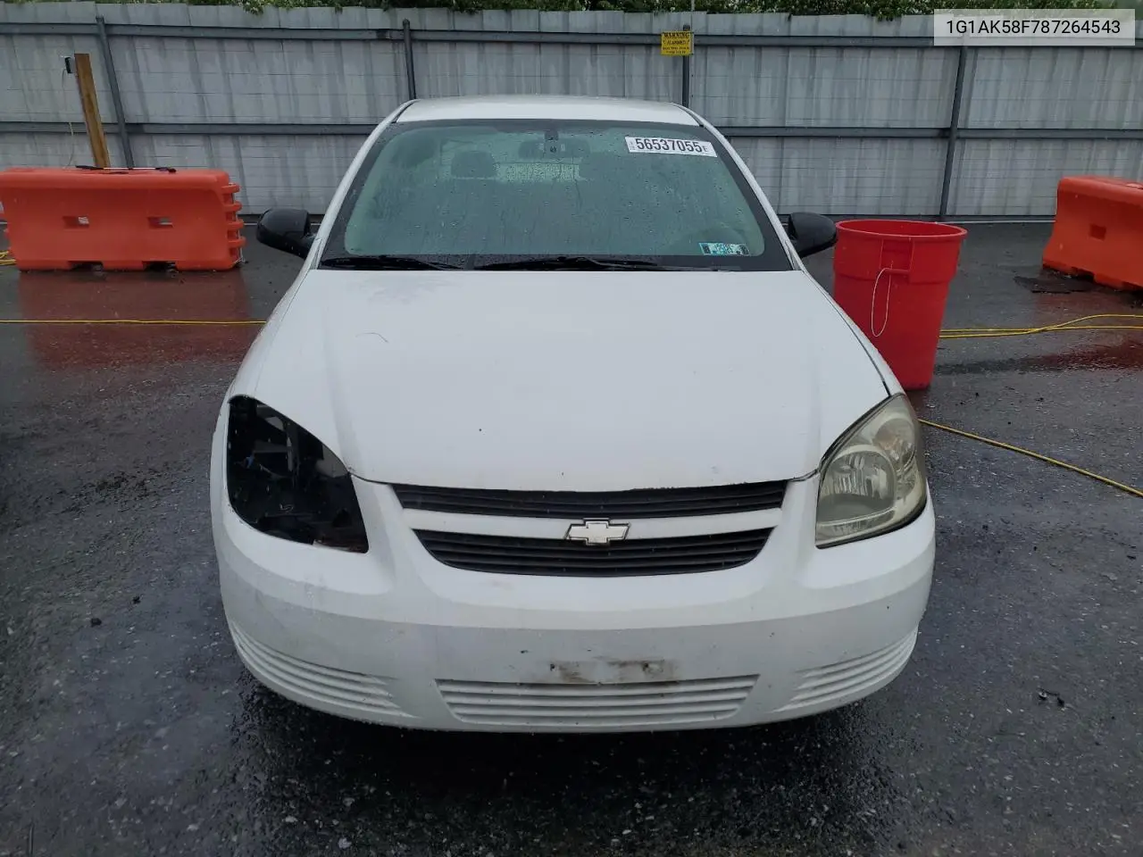 2008 Chevrolet Cobalt Ls VIN: 1G1AK58F787264543 Lot: 56537055