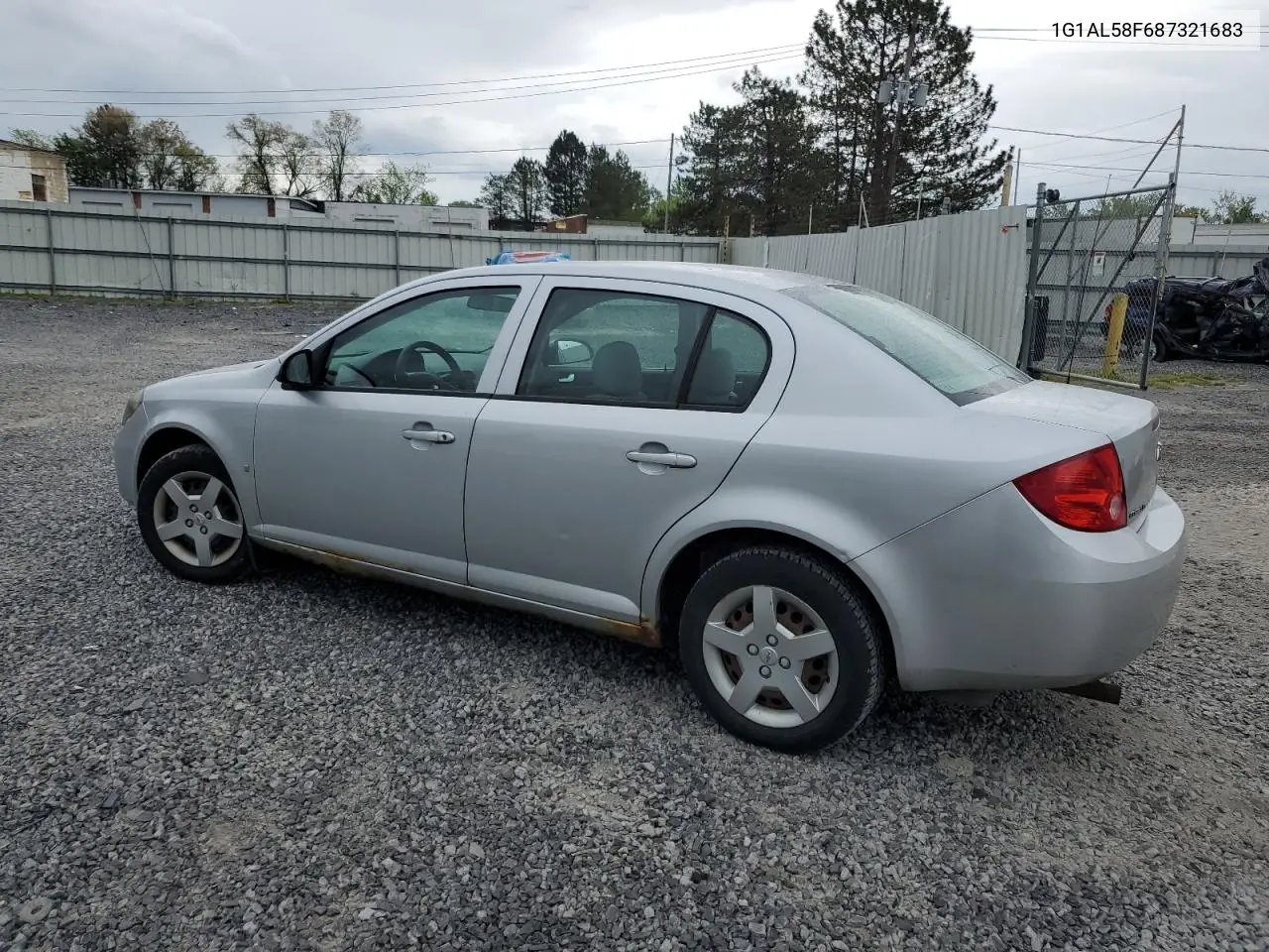 2008 Chevrolet Cobalt Lt VIN: 1G1AL58F687321683 Lot: 56920375