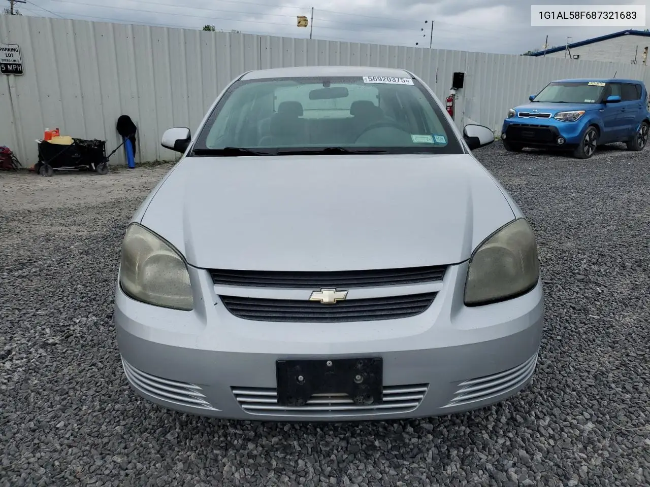 2008 Chevrolet Cobalt Lt VIN: 1G1AL58F687321683 Lot: 56920375