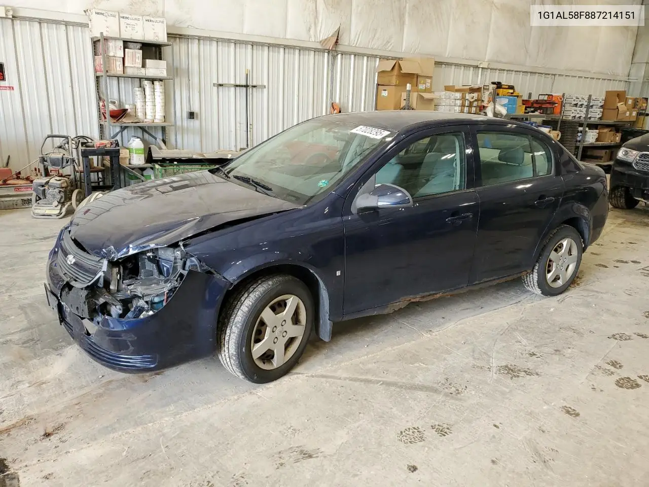 2008 Chevrolet Cobalt Lt VIN: 1G1AL58F887214151 Lot: 57028295