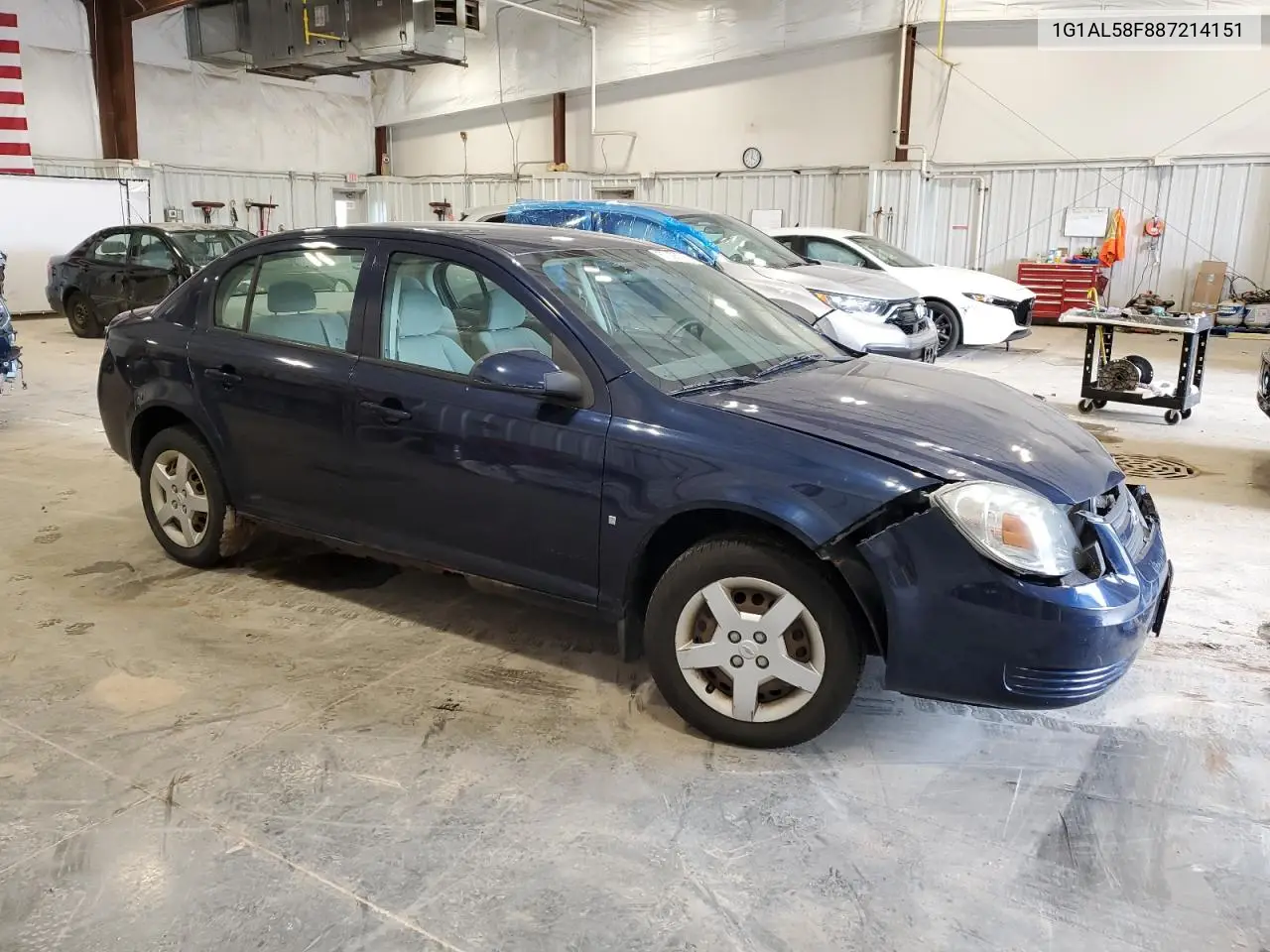 2008 Chevrolet Cobalt Lt VIN: 1G1AL58F887214151 Lot: 57028295