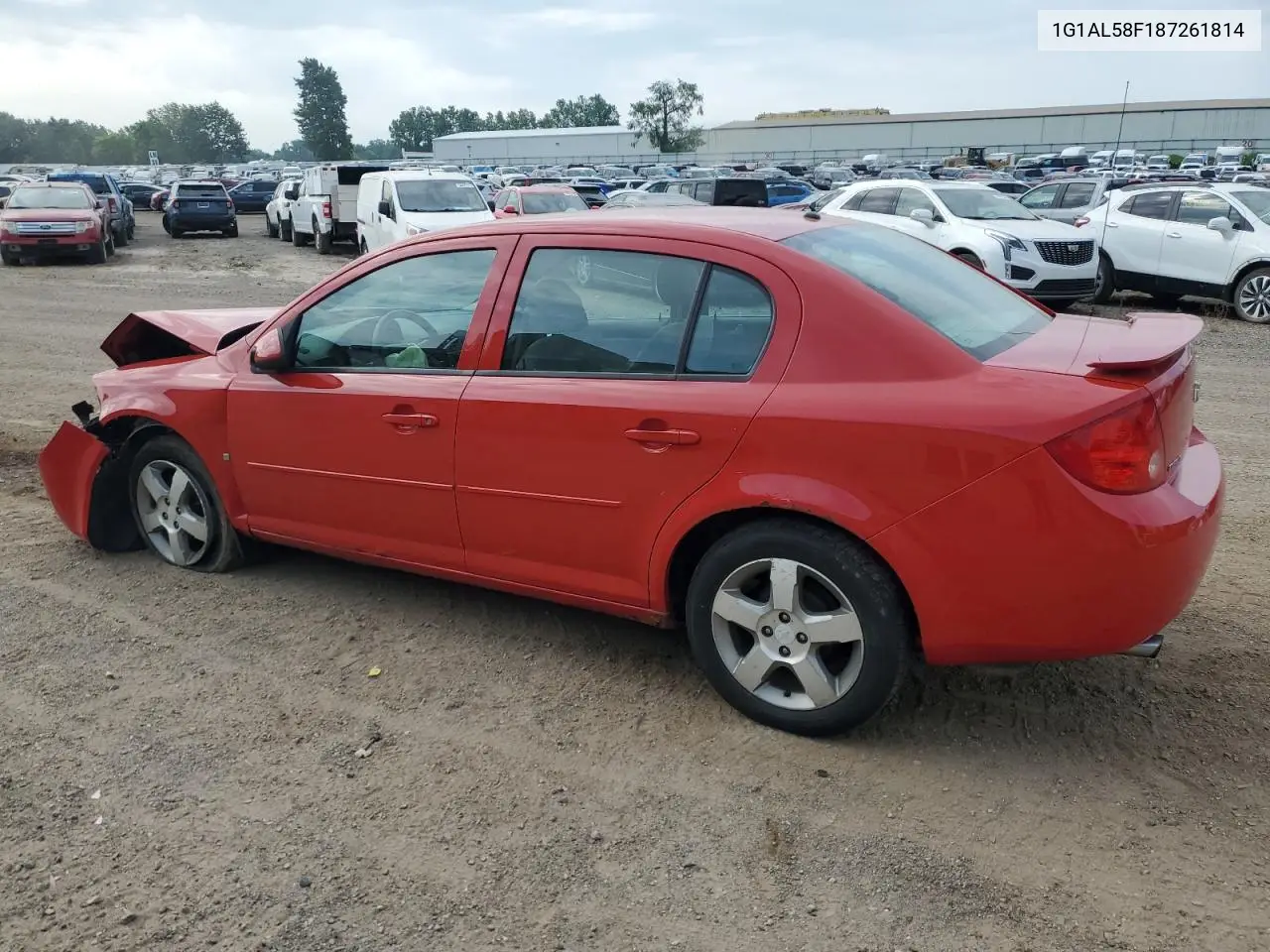 2008 Chevrolet Cobalt Lt VIN: 1G1AL58F187261814 Lot: 59579725