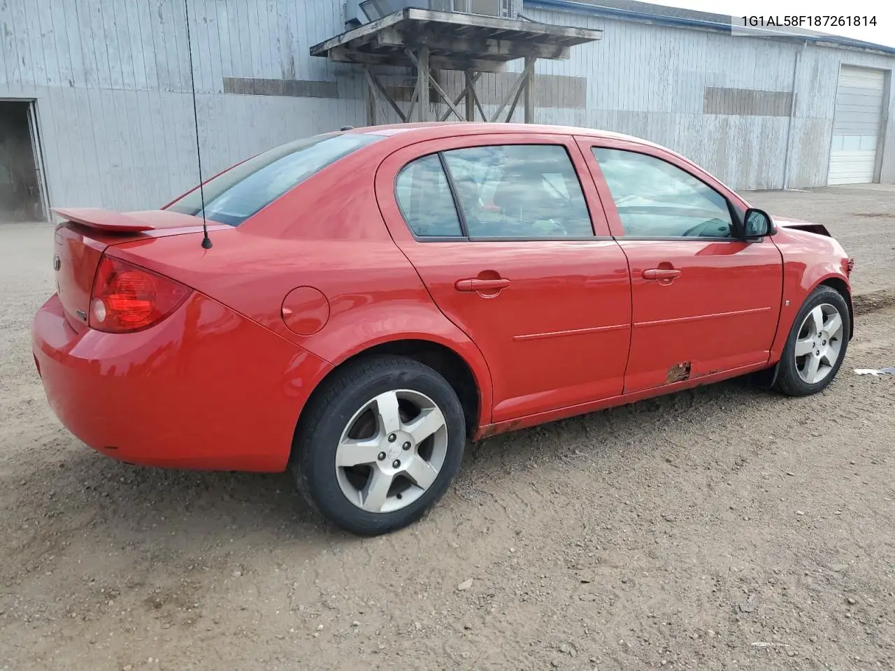 2008 Chevrolet Cobalt Lt VIN: 1G1AL58F187261814 Lot: 59579725