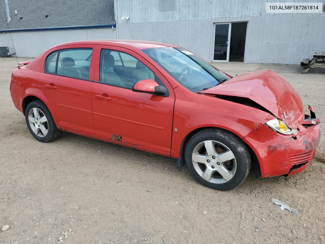2008 Chevrolet Cobalt Lt VIN: 1G1AL58F187261814 Lot: 59579725