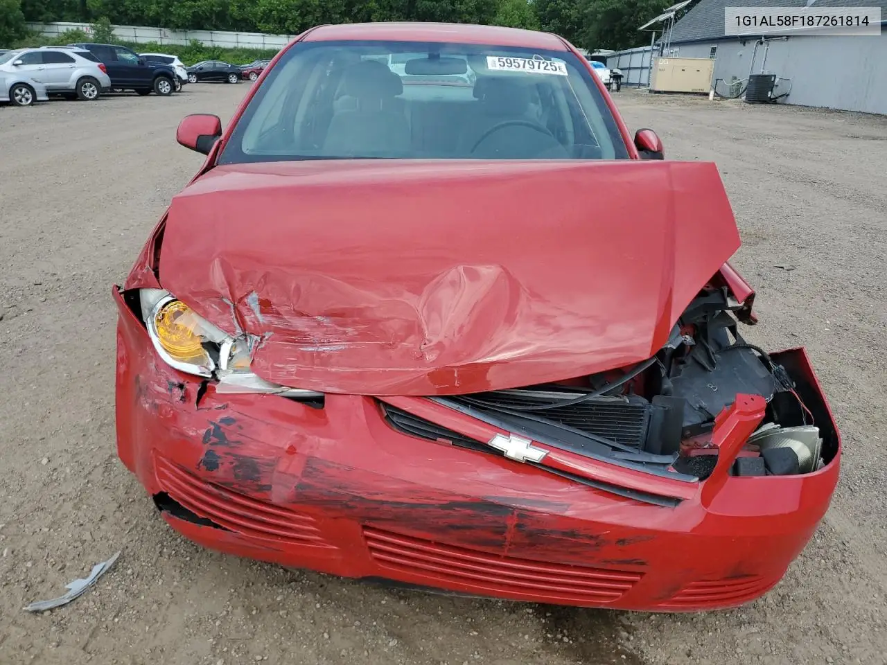 2008 Chevrolet Cobalt Lt VIN: 1G1AL58F187261814 Lot: 59579725