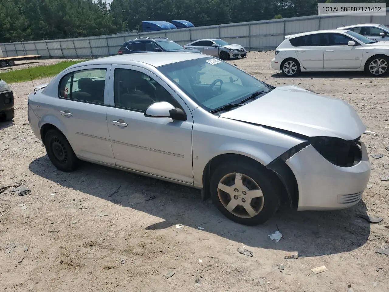 2008 Chevrolet Cobalt Lt VIN: 1G1AL58F887171432 Lot: 62295085