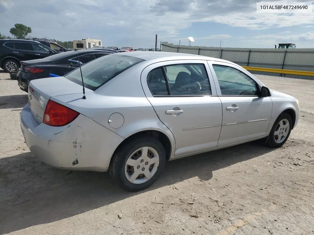 2008 Chevrolet Cobalt Lt VIN: 1G1AL58F487249690 Lot: 62338275