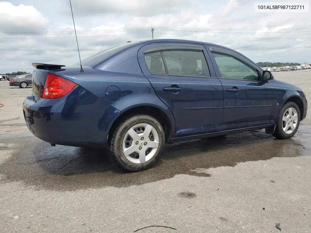 2008 Chevrolet Cobalt Lt VIN: 1G1AL58F987122711 Lot: 62462495