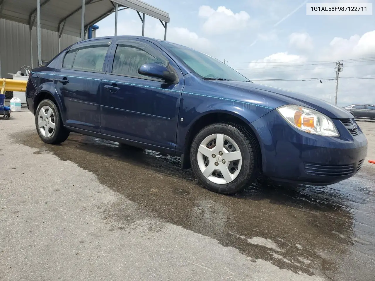 2008 Chevrolet Cobalt Lt VIN: 1G1AL58F987122711 Lot: 62462495