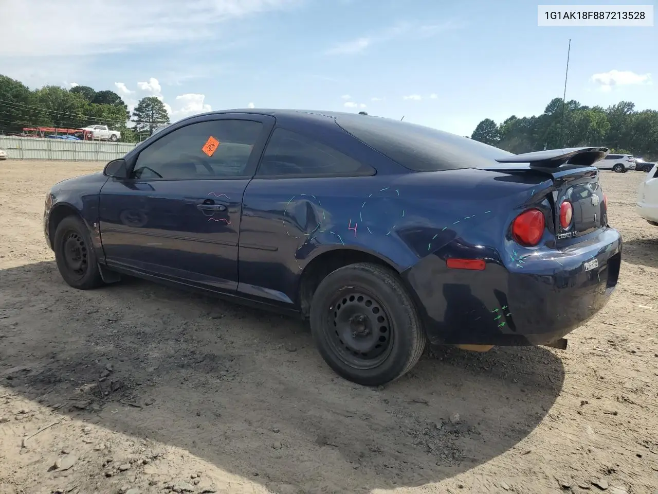 2008 Chevrolet Cobalt Ls VIN: 1G1AK18F887213528 Lot: 62568235