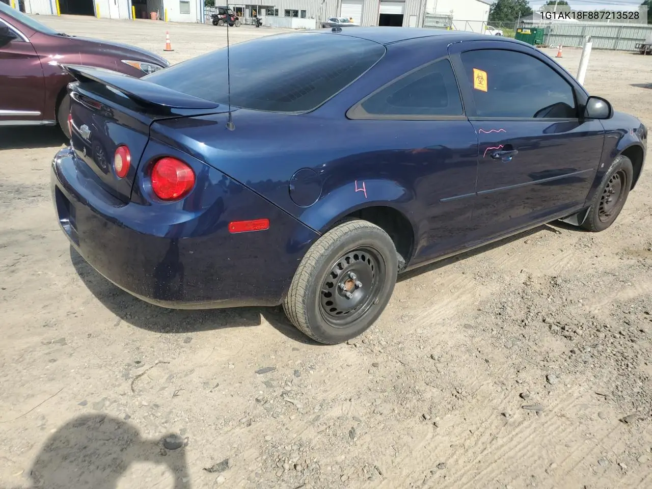 2008 Chevrolet Cobalt Ls VIN: 1G1AK18F887213528 Lot: 62568235