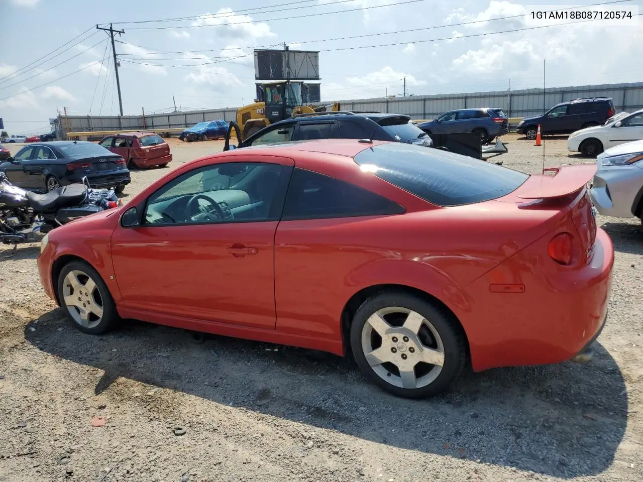 2008 Chevrolet Cobalt Sport VIN: 1G1AM18B087120574 Lot: 62671475