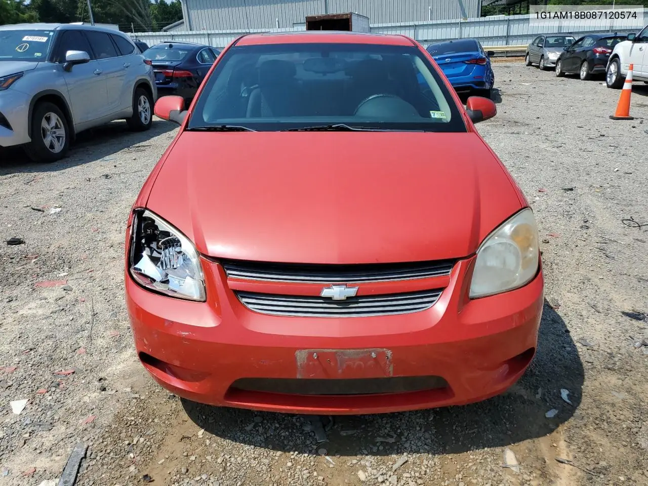 2008 Chevrolet Cobalt Sport VIN: 1G1AM18B087120574 Lot: 62671475