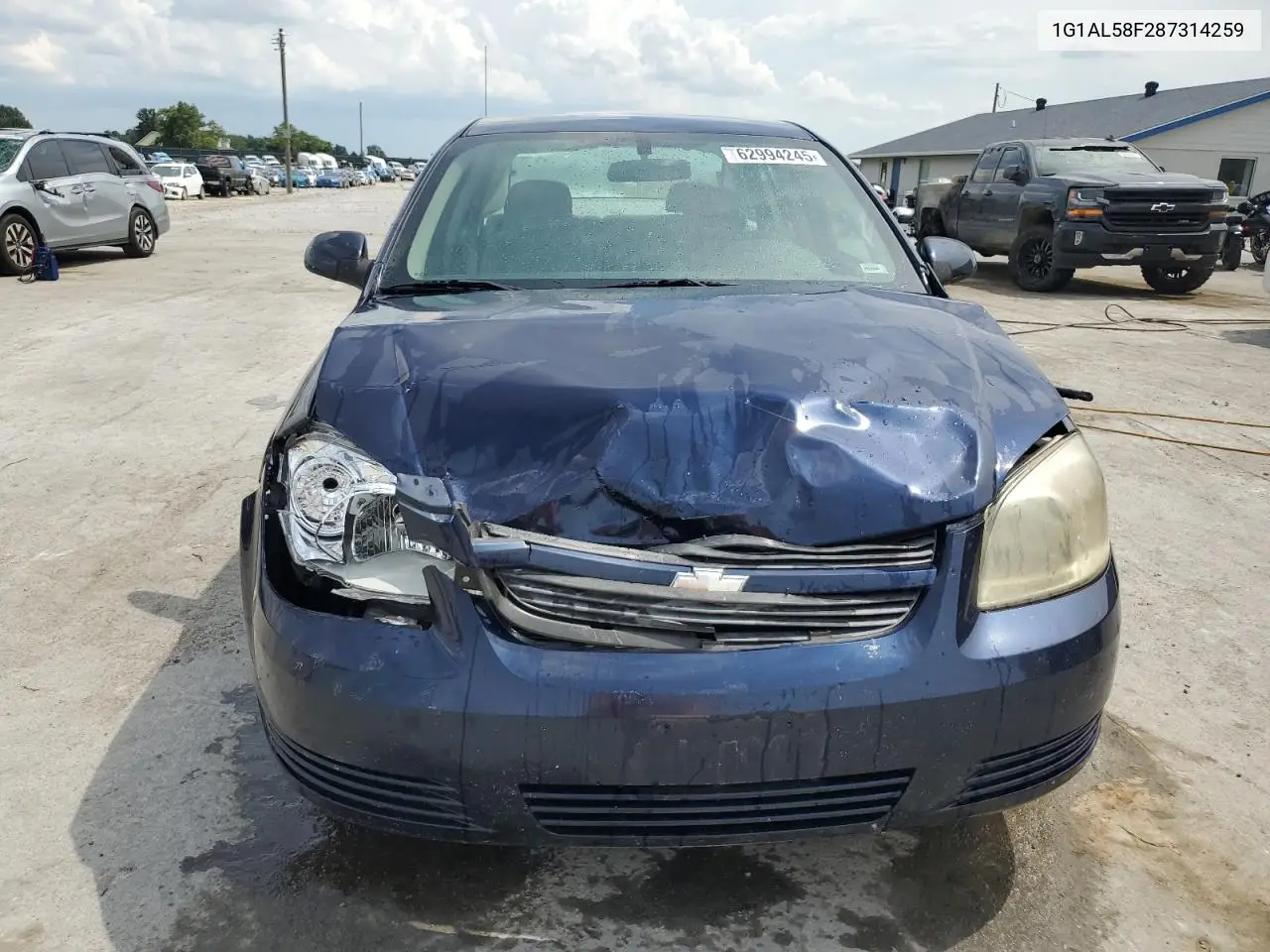 2008 Chevrolet Cobalt Lt VIN: 1G1AL58F287314259 Lot: 62994245