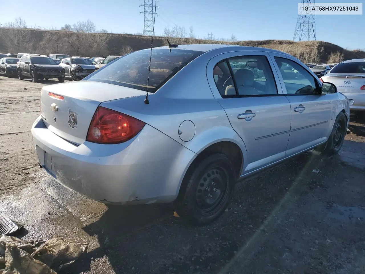 2009 Chevrolet Cobalt Lt VIN: 1G1AT58HX97251043 Lot: 47126485