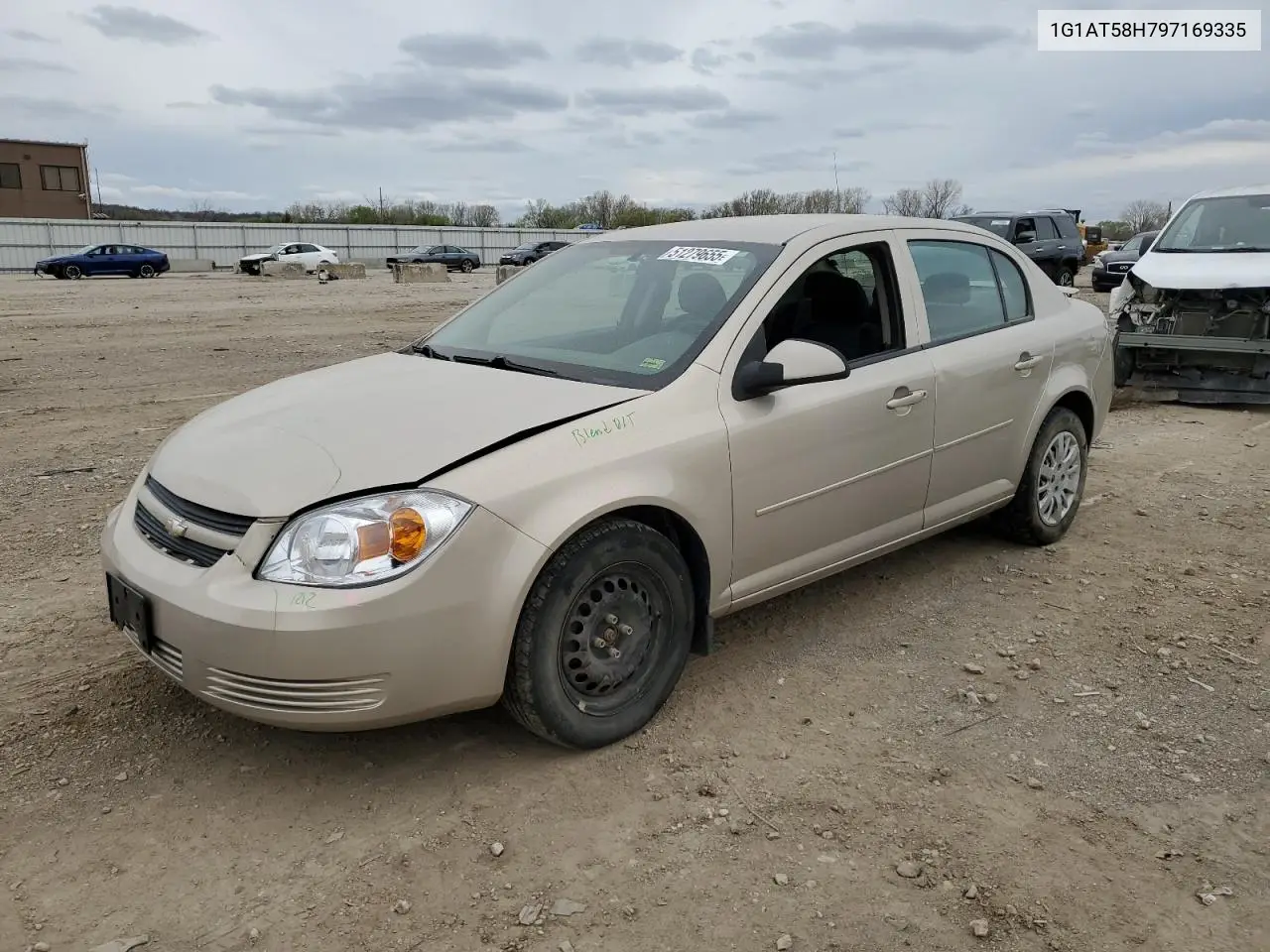2009 Chevrolet Cobalt Lt VIN: 1G1AT58H797169335 Lot: 51279655