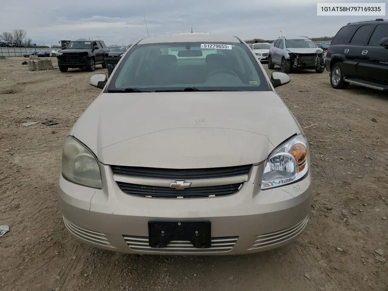 2009 Chevrolet Cobalt Lt VIN: 1G1AT58H797169335 Lot: 51279655