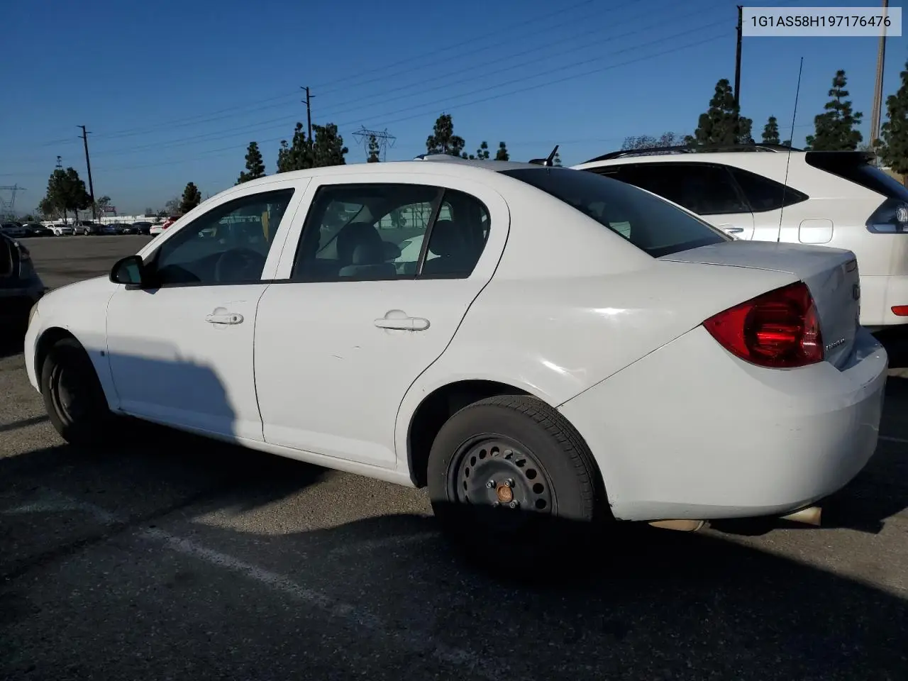 2009 Chevrolet Cobalt Ls VIN: 1G1AS58H197176476 Lot: 51891945