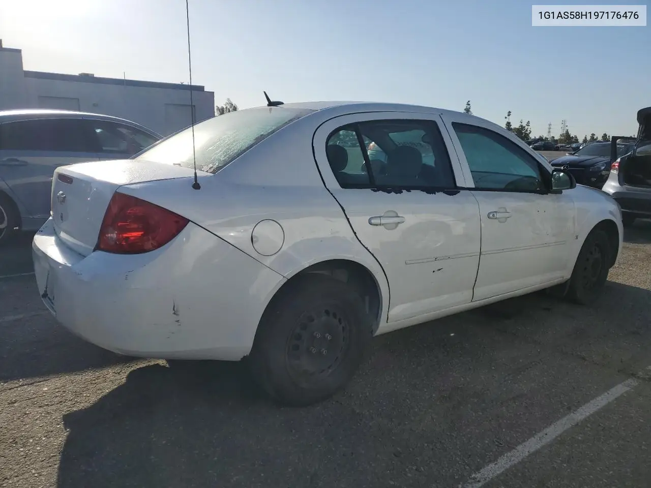 2009 Chevrolet Cobalt Ls VIN: 1G1AS58H197176476 Lot: 51891945