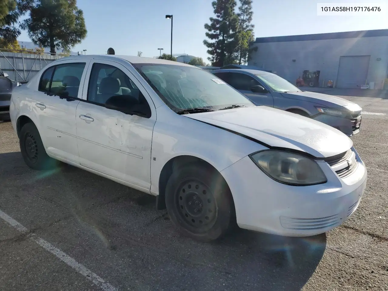 2009 Chevrolet Cobalt Ls VIN: 1G1AS58H197176476 Lot: 51891945
