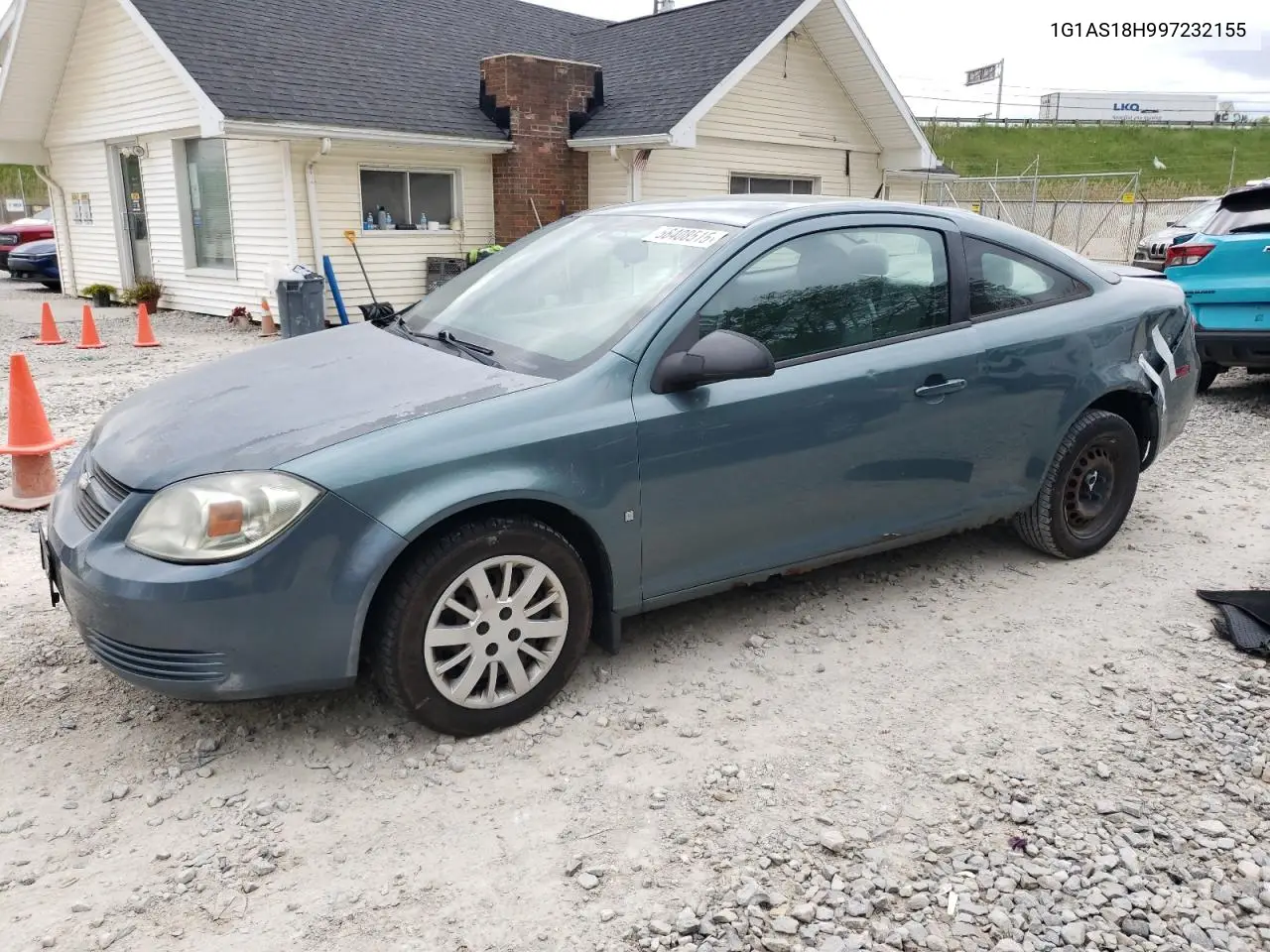 2009 Chevrolet Cobalt Ls VIN: 1G1AS18H997232155 Lot: 56408515