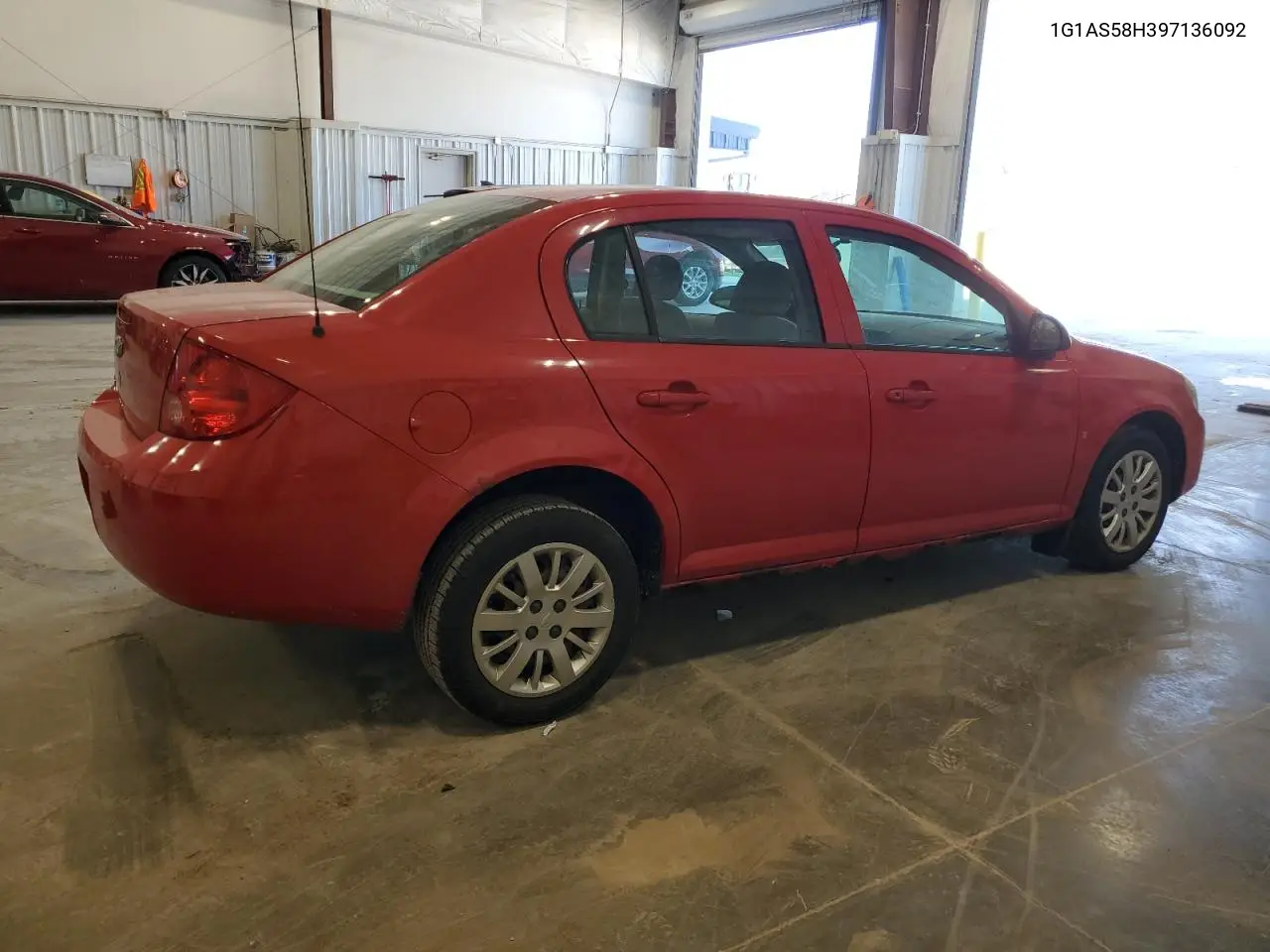 2009 Chevrolet Cobalt Ls VIN: 1G1AS58H397136092 Lot: 56584465