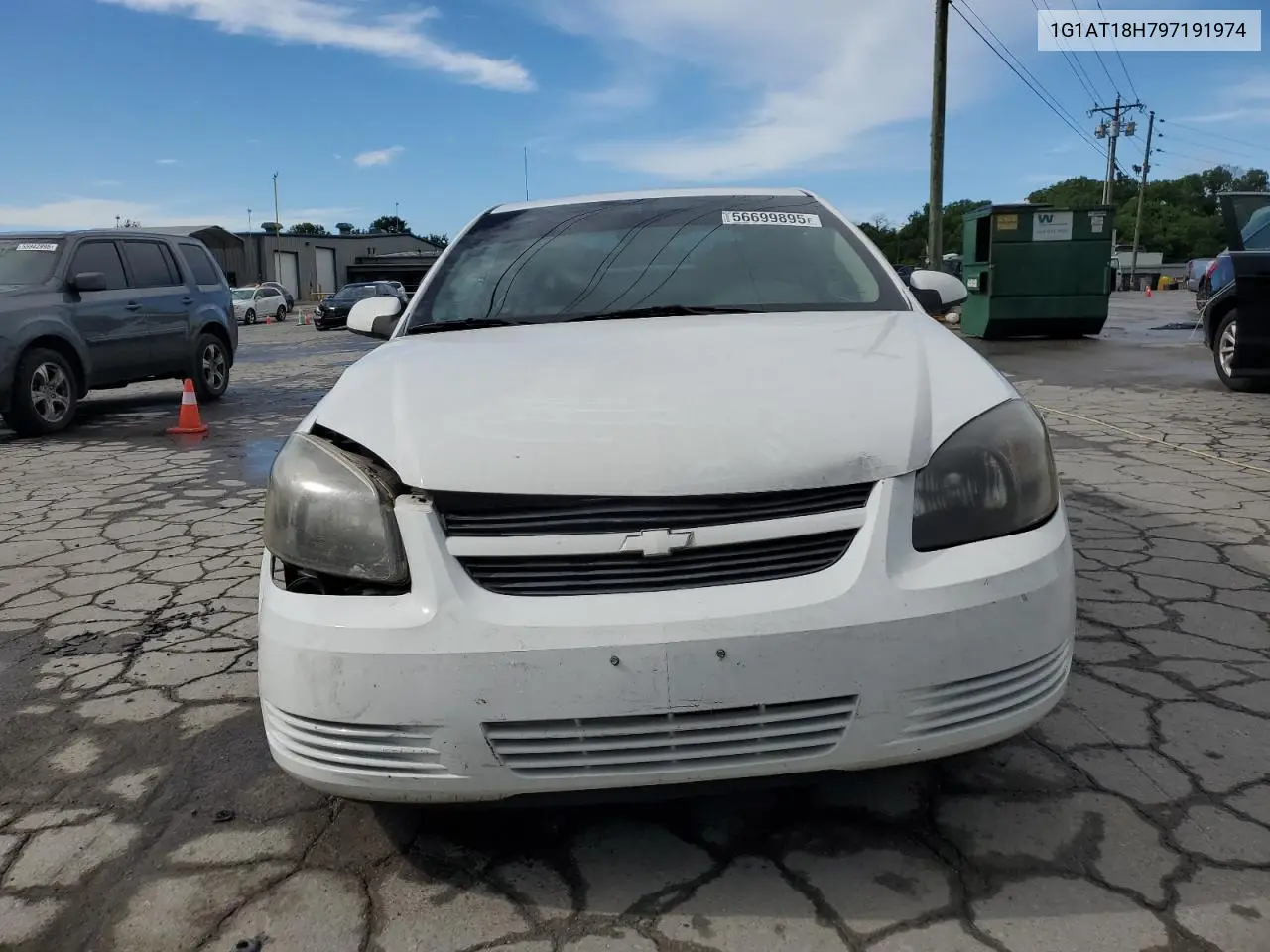 2009 Chevrolet Cobalt Lt VIN: 1G1AT18H797191974 Lot: 56699895