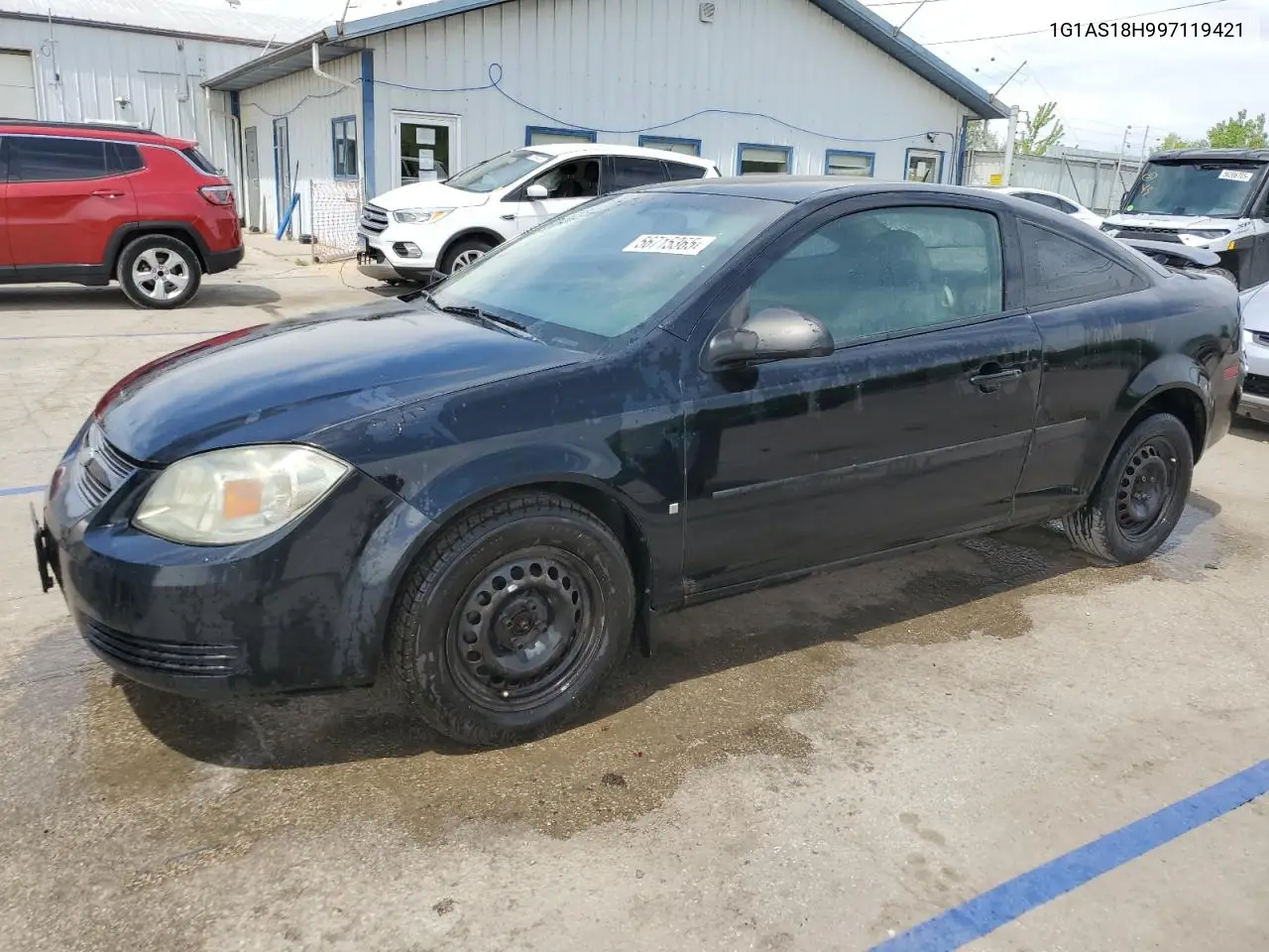 2009 Chevrolet Cobalt Ls VIN: 1G1AS18H997119421 Lot: 56715365