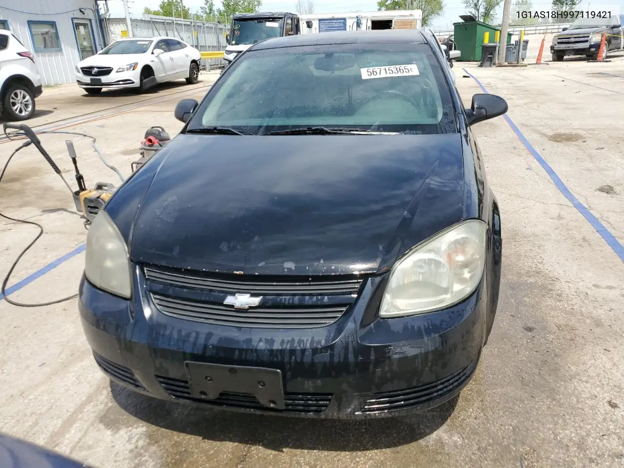 2009 Chevrolet Cobalt Ls VIN: 1G1AS18H997119421 Lot: 56715365