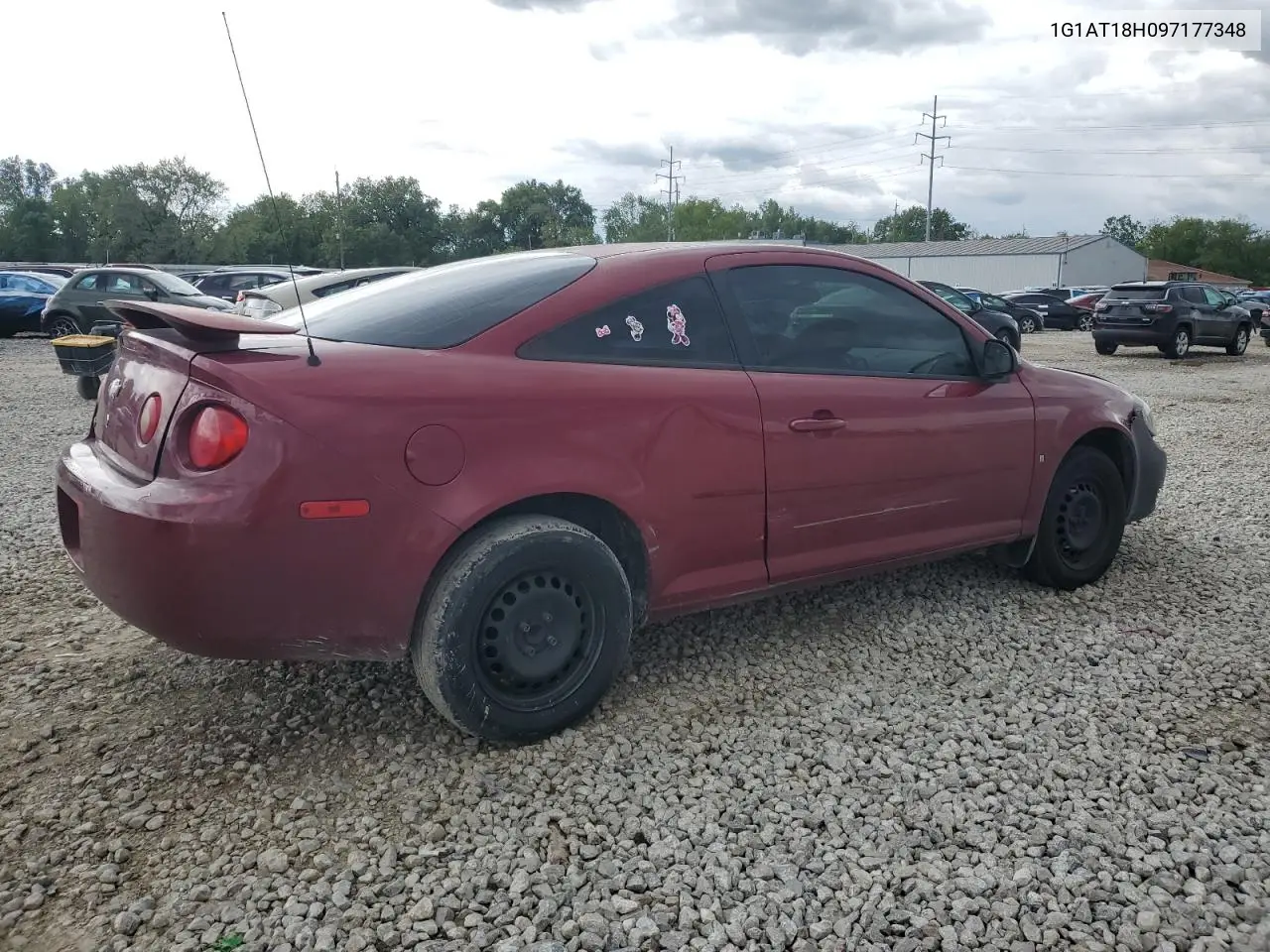 2009 Chevrolet Cobalt Lt VIN: 1G1AT18H097177348 Lot: 58189035