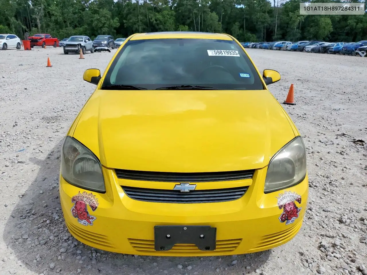 2009 Chevrolet Cobalt Lt VIN: 1G1AT18H897284311 Lot: 59819935