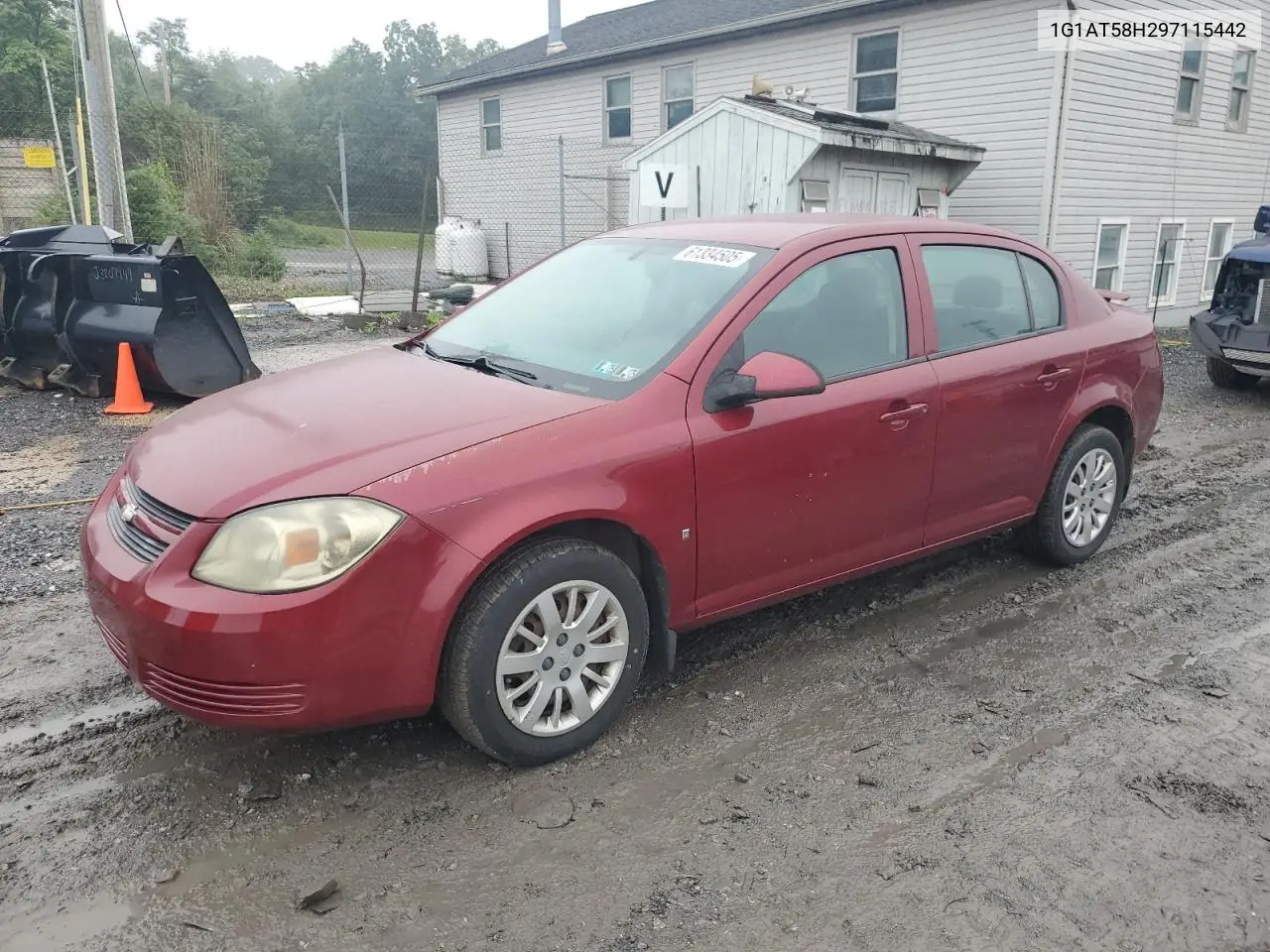 2009 Chevrolet Cobalt Lt VIN: 1G1AT58H297115442 Lot: 61334505