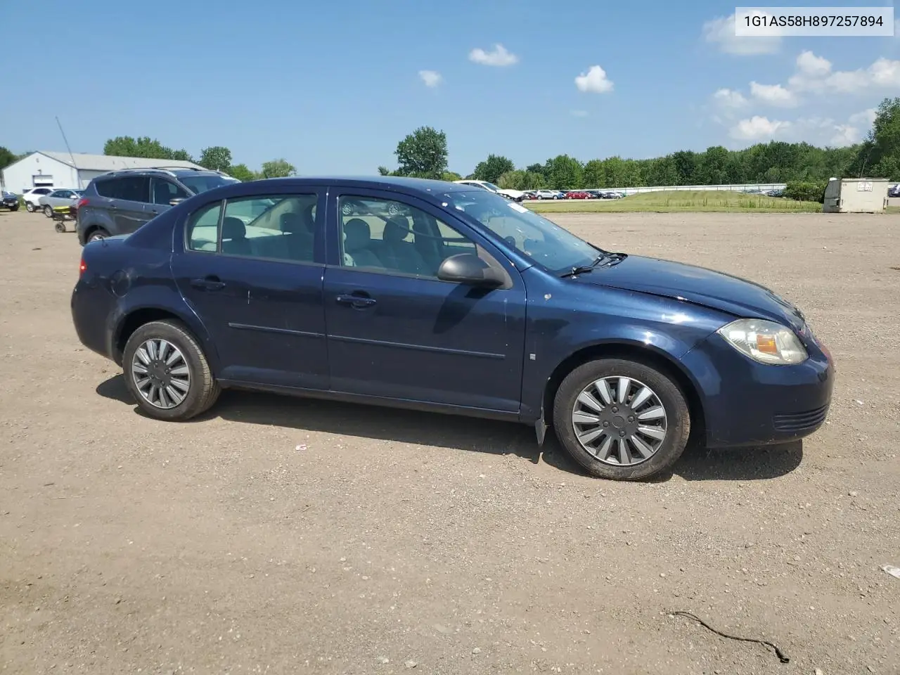 2009 Chevrolet Cobalt Ls VIN: 1G1AS58H897257894 Lot: 62511465