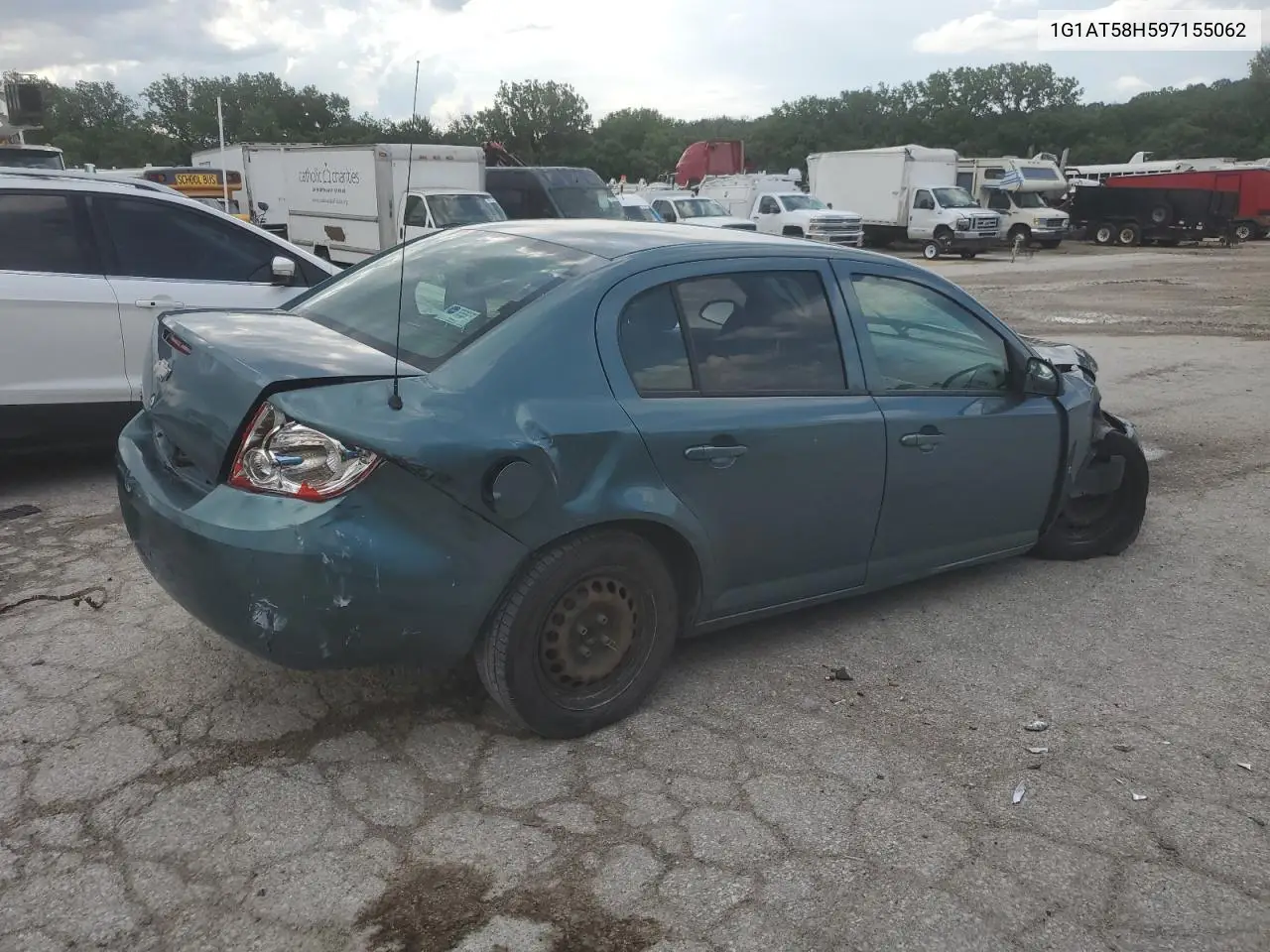 2009 Chevrolet Cobalt Lt VIN: 1G1AT58H597155062 Lot: 62534475